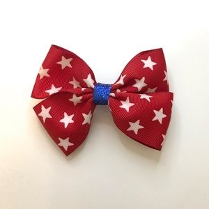 “American Girl” Handmade Hair Bow